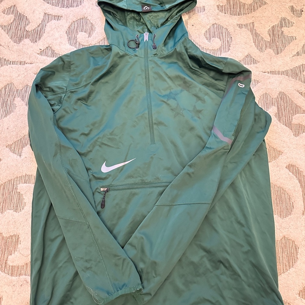 Nike Forest Green Windbreaker Jacket